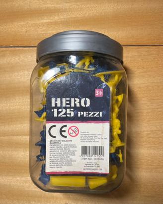 Barattolo di soldatini giocattolo “Hero”