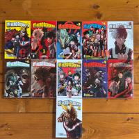 My Hero Academia Volume dal 1 al 11