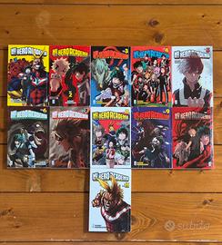 My Hero Academia Volume dal 1 al 11