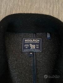 Giacca Woolrich nera ragazzo