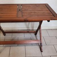 Tavolo pieghevole Pircher per giardino/balcone 