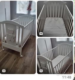 Lettino con le sbarre