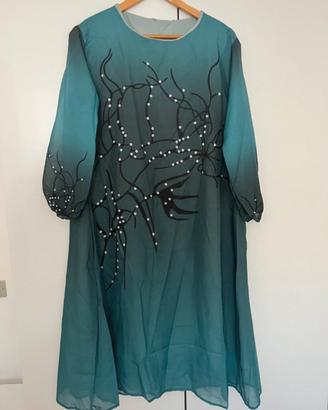 Vestito colore turchese