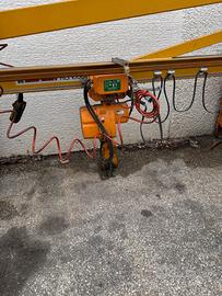 Gru a bandiera+ gruppo ventose