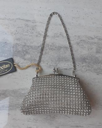 Borsetta Scheilan ricoperta di strass Swarovski 