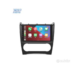 RADIO GPS ANDROID 13 PER MERCEDES CLASSE C W203 CL
