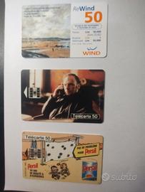 carte telefoniche usate