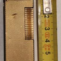 Accendino vintage Dunhill Rollagas placcato oro