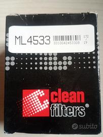 filtro olio cartuccia ML 4533 clean filtera