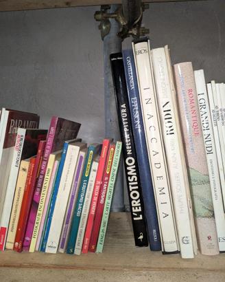 Volumi sull'erotismo e umorismo erotico, nudo ecc