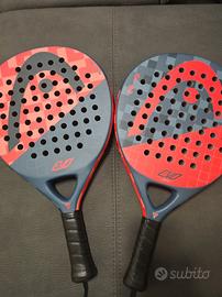 2 racchette Head evo + 3 confezioni palline 