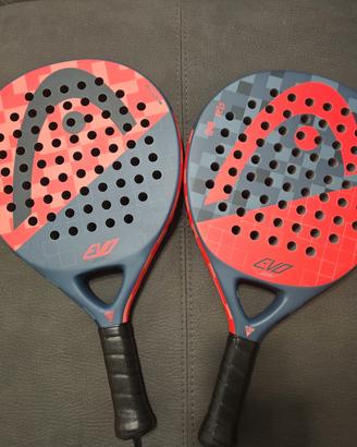2 racchette Head evo + 3 confezioni palline 