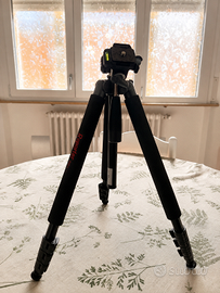 Treppiede fotografico Reporter regolabile