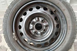 Cerchi in acciaio  per  Toyota Aygo 1a serie  