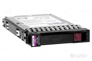 HP disco fisso SFF DP 2,5" SAS 10K 146 Gb Hot Plug