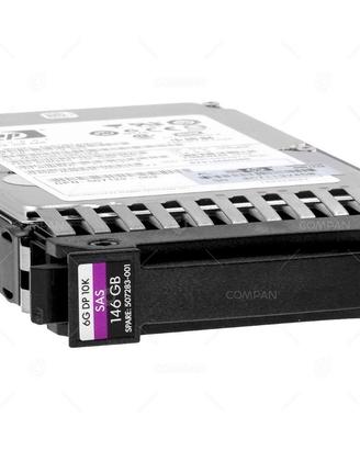 HP disco fisso SFF DP 2,5" SAS 10K 146 Gb Hot Plug