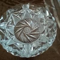 portacenere antico cristallo 