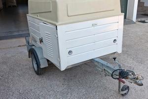 carrello trasporto cani 