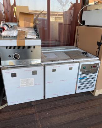 Banco refrigerato basso da appoggio 2 porte nuovo