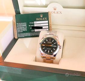 Rolex Milgauss ref. 116400GV Vetro Verde
