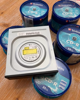 Masterizzatore LG  DVD/CD + 200 cd