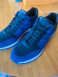 Louis Vuitton Sneaker Uomo Blu/Nero
