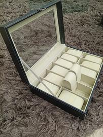 Scatola porta orologi 12 slot