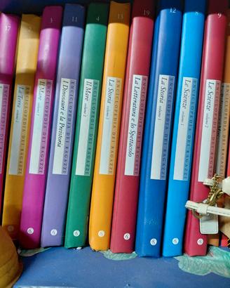 enciclopedia ragazzi rizzoli 19 pezzi