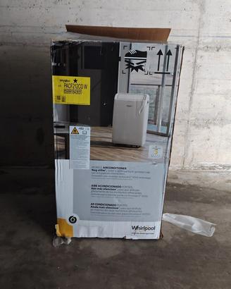 Climatizzatore port. Whirlpool 12k BTU, come nuovo