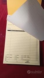 Blocchi in carta copiativa formato A5