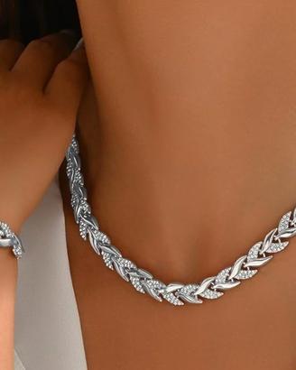 parure collana e bracciale 