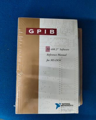 NI-488.2 Software Reference Manual per MS-DOS 1993