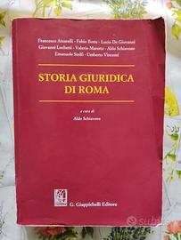 Libro STORIA GIURIDICA DI ROMA. Usatto