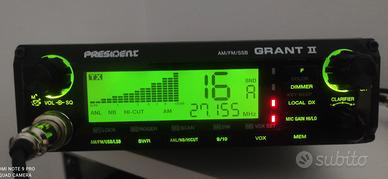PRESIDENT GRANT II  RADIO CB