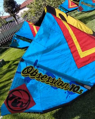 Ala da Kite surf RRD Obsession 10,5 con barra.