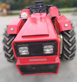 Valpadana con arco di protezione e attrezzature