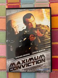 Maximum conviction DVD (con Steven Seagal)