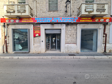 Locali commerciali in centro a Foggia