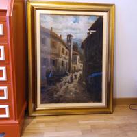 quadro olio su tela del pittore Carrara 