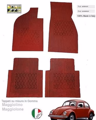 Tappetini per Wolkswagen Maggiolino e Maggiolone