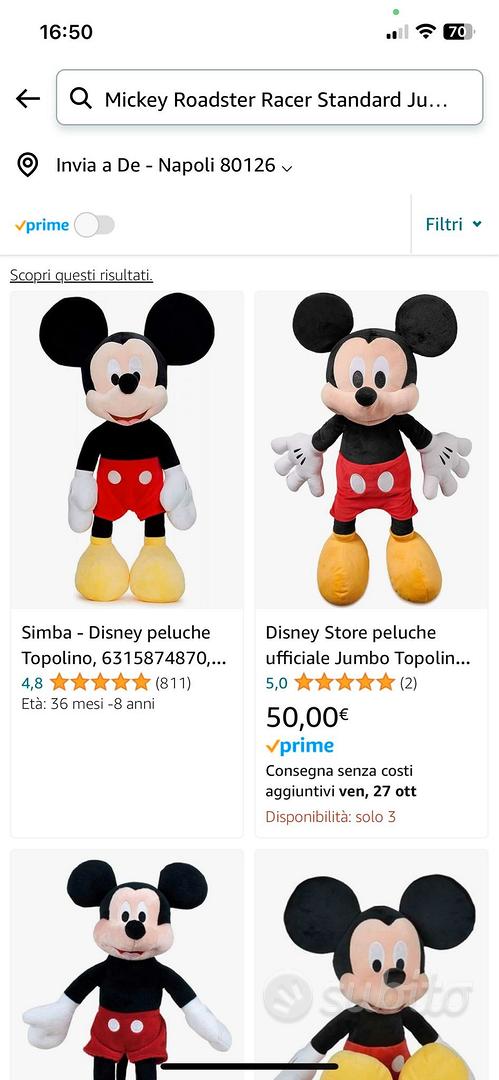 peluche Minnie e Topolino - Tutto per i bambini In vendita a Napoli