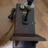 Antico telefono da parete Western Electric  1907