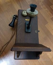 Antico telefono da parete Western Electric  1907