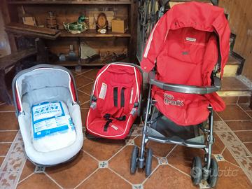 passeggino, sedile e culla Peg Perego