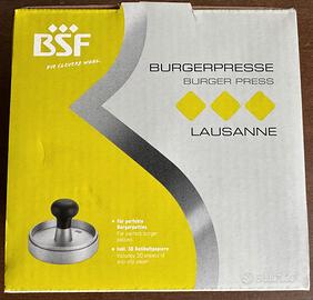 BSF LAUSANNE: PRESSA PER HAMBURGER-DIAMETRO 11 cm.