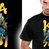 T-SHIRT NARUTO - KAKASHI CHIDORI TG L e XL