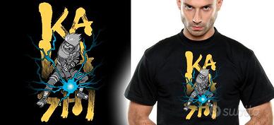 T-SHIRT NARUTO - KAKASHI CHIDORI TG L e XL