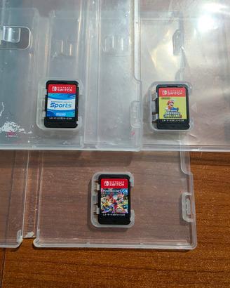 3 giochi nintendo switch