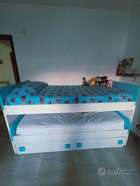 Letto scorrevole ,moretti compact
