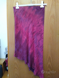 Gonna rosso bordeaux